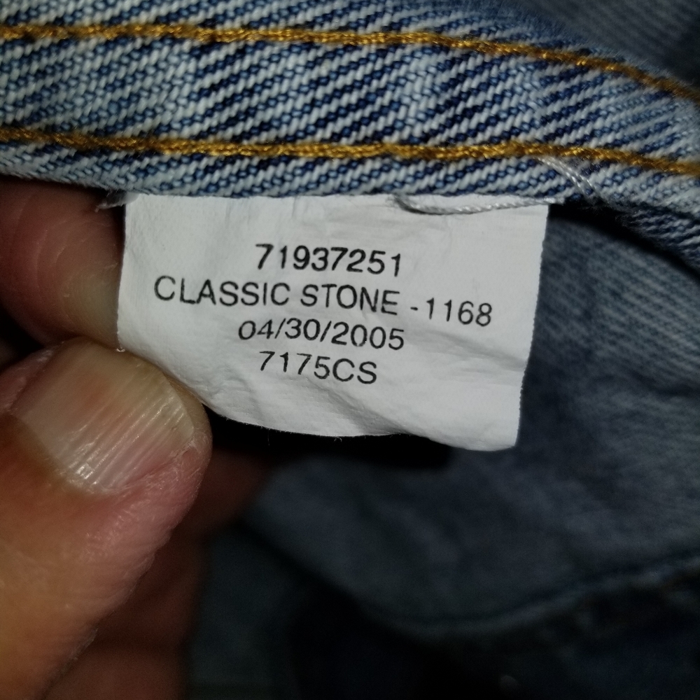 Lee Denim Classic Stone Jacket - Picture 14 of 14